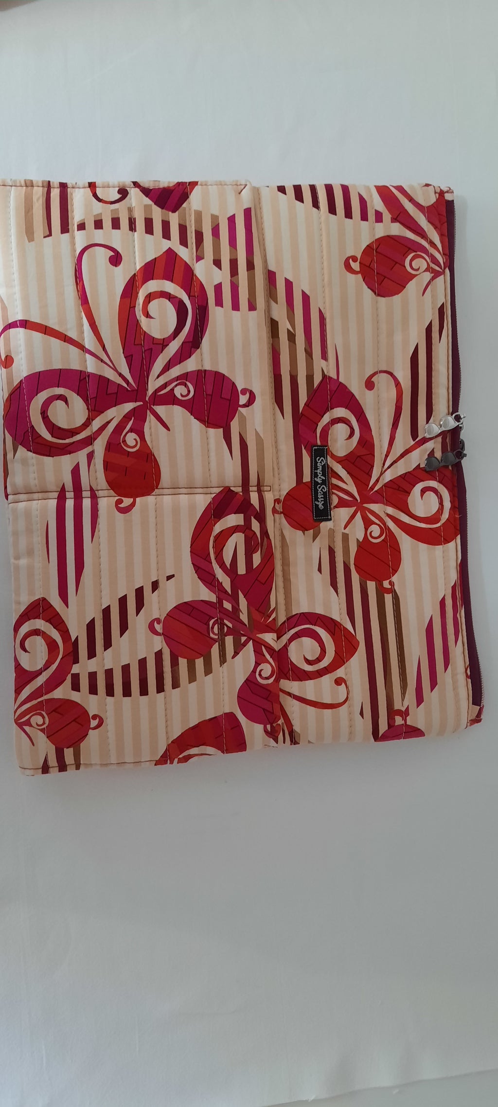 Butterfly Print Laptop Sleeve – Foam Padded