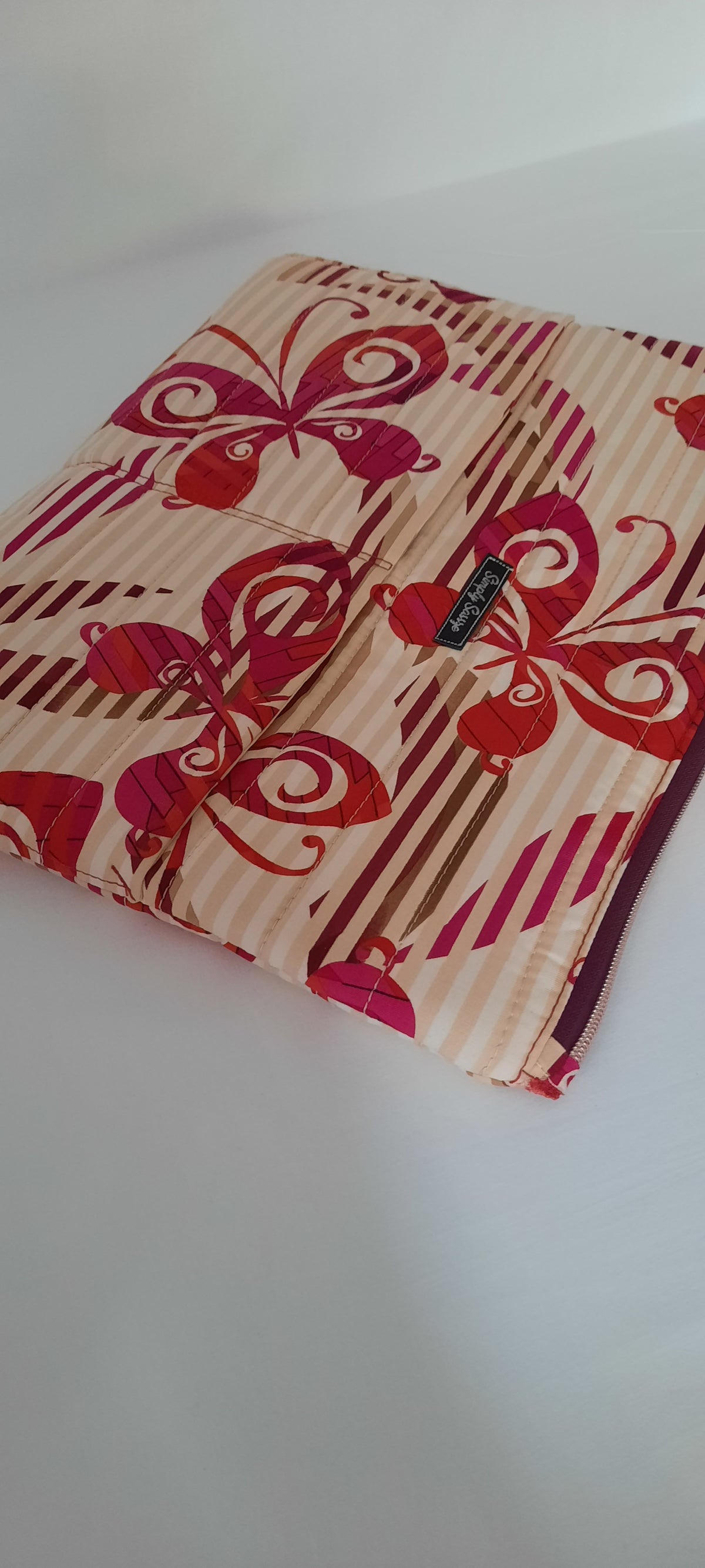 Butterfly Print Laptop Sleeve – Foam Padded