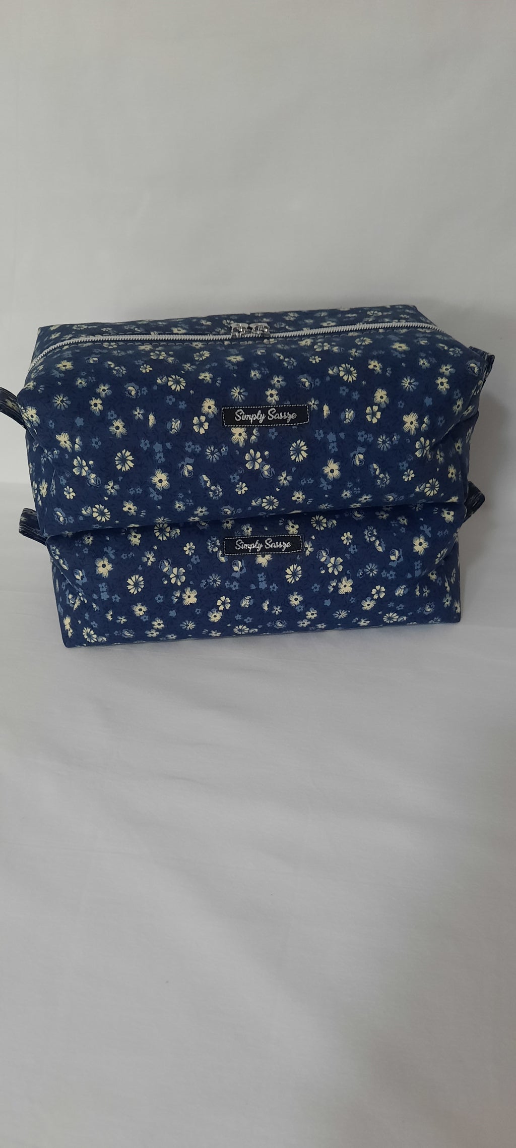 Cotton Travel Organizer Bag - Cosmetics, Jewelry & Essentials