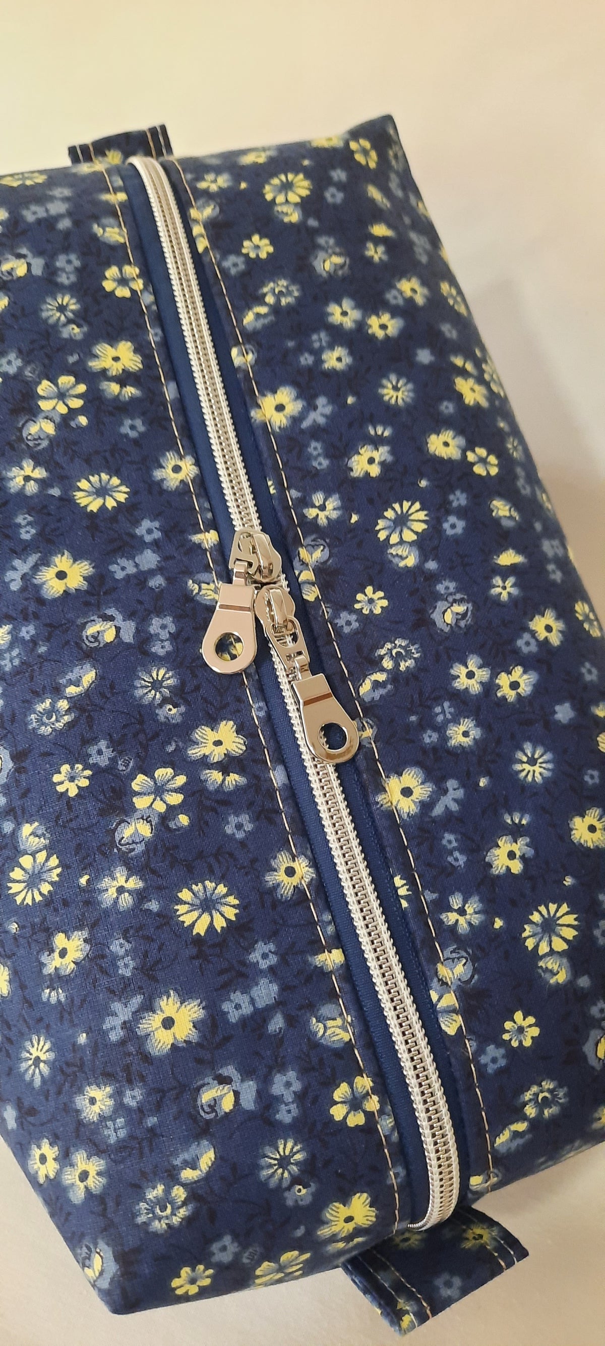 Cotton Travel Organizer Bag - Cosmetics, Jewelry & Essentials