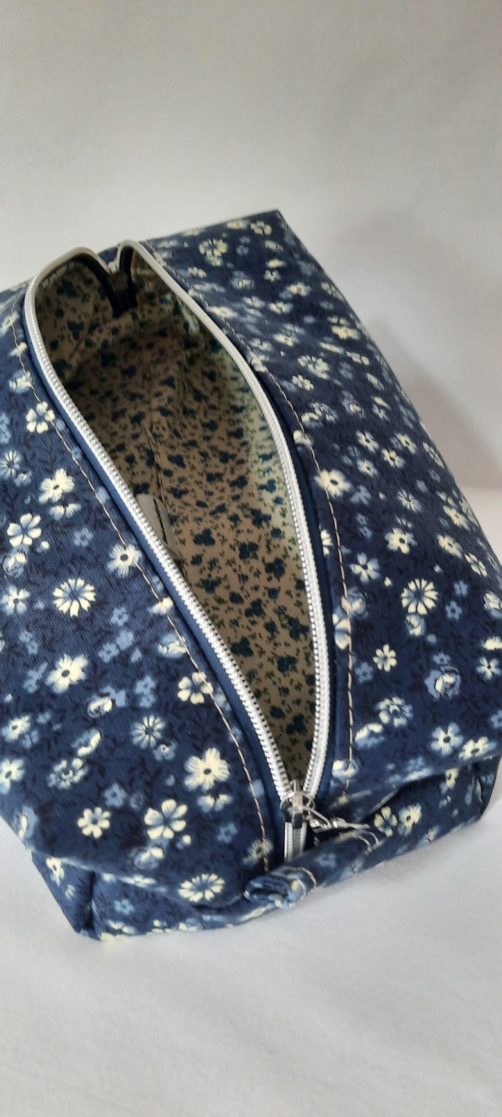 Cotton Travel Organizer Bag - Cosmetics, Jewelry & Essentials