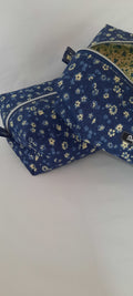 Cotton Travel Organizer Bag - Cosmetics, Jewelry & Essentials