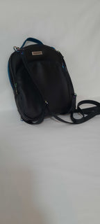 Black Mini Backpack-Crossbody