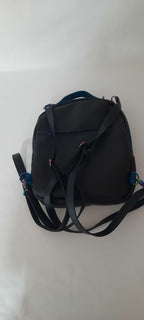 Black Mini Backpack-Crossbody