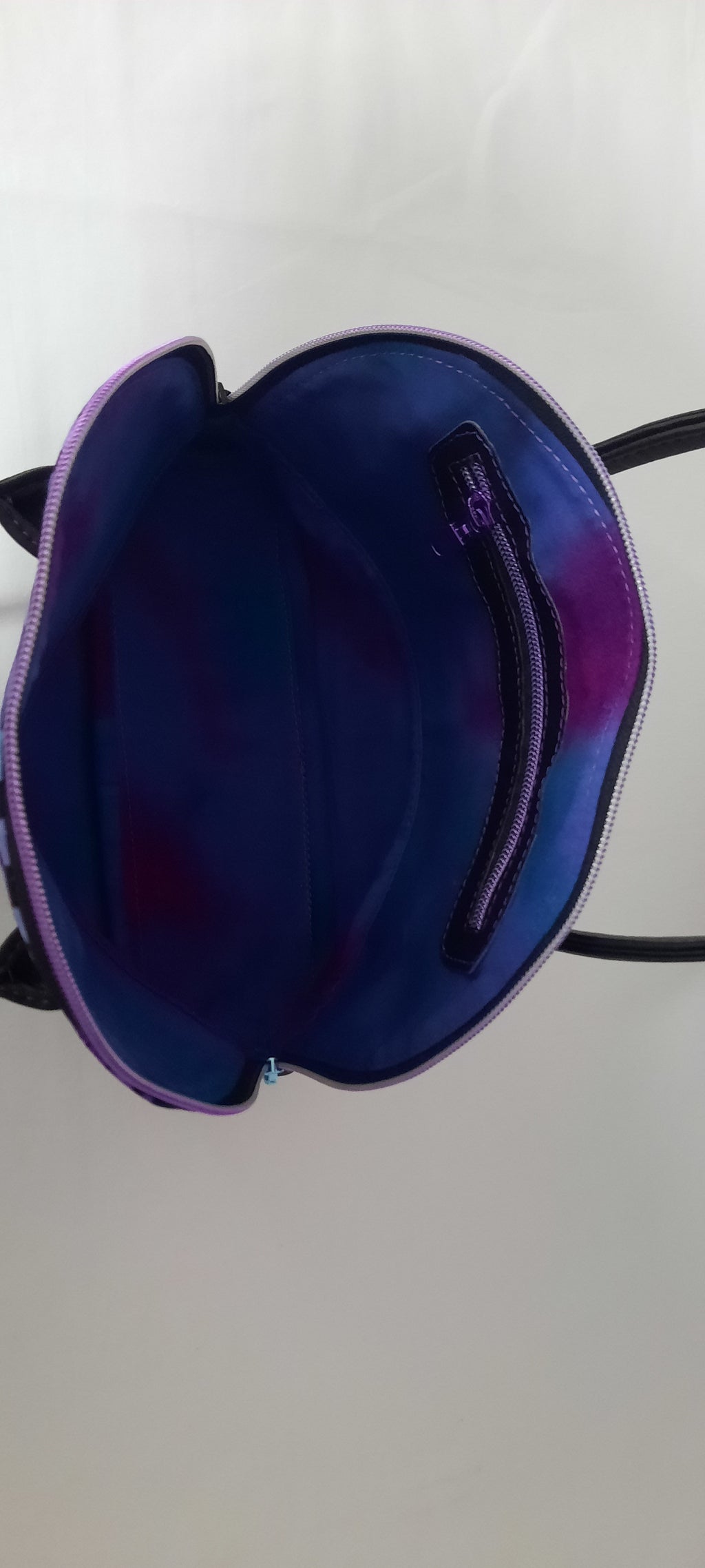 Mini Bowler Bag – Fabric & Vinyl Forearm Purse