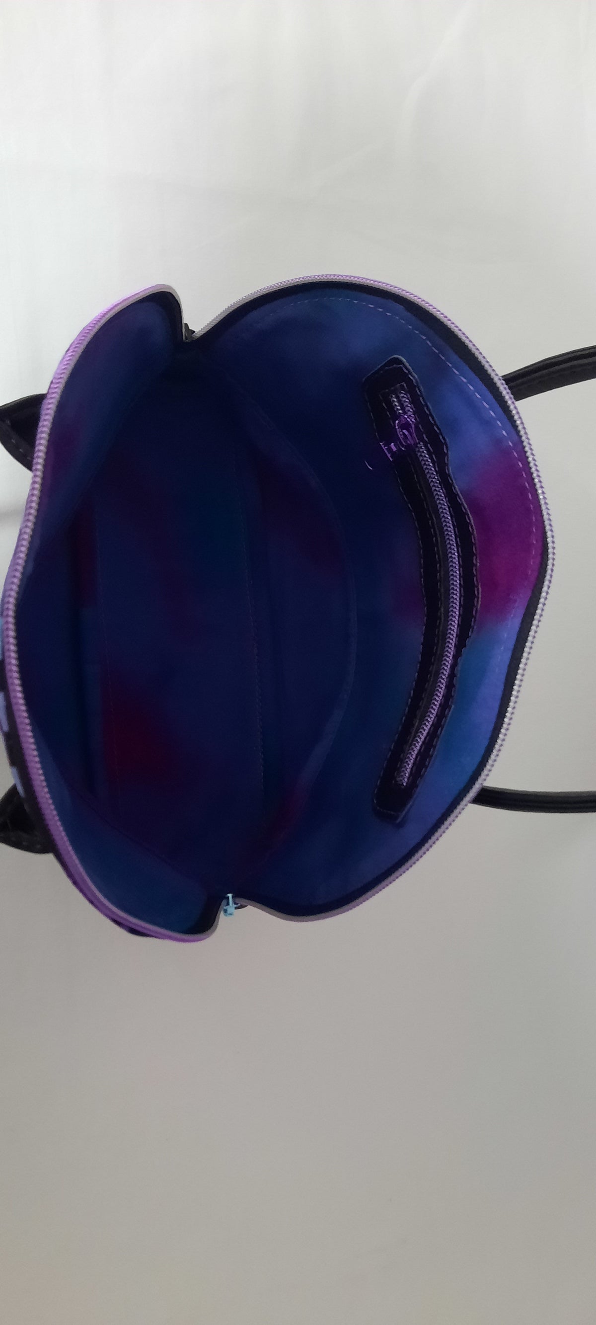 Mini Bowler Bag – Fabric & Vinyl Forearm Purse