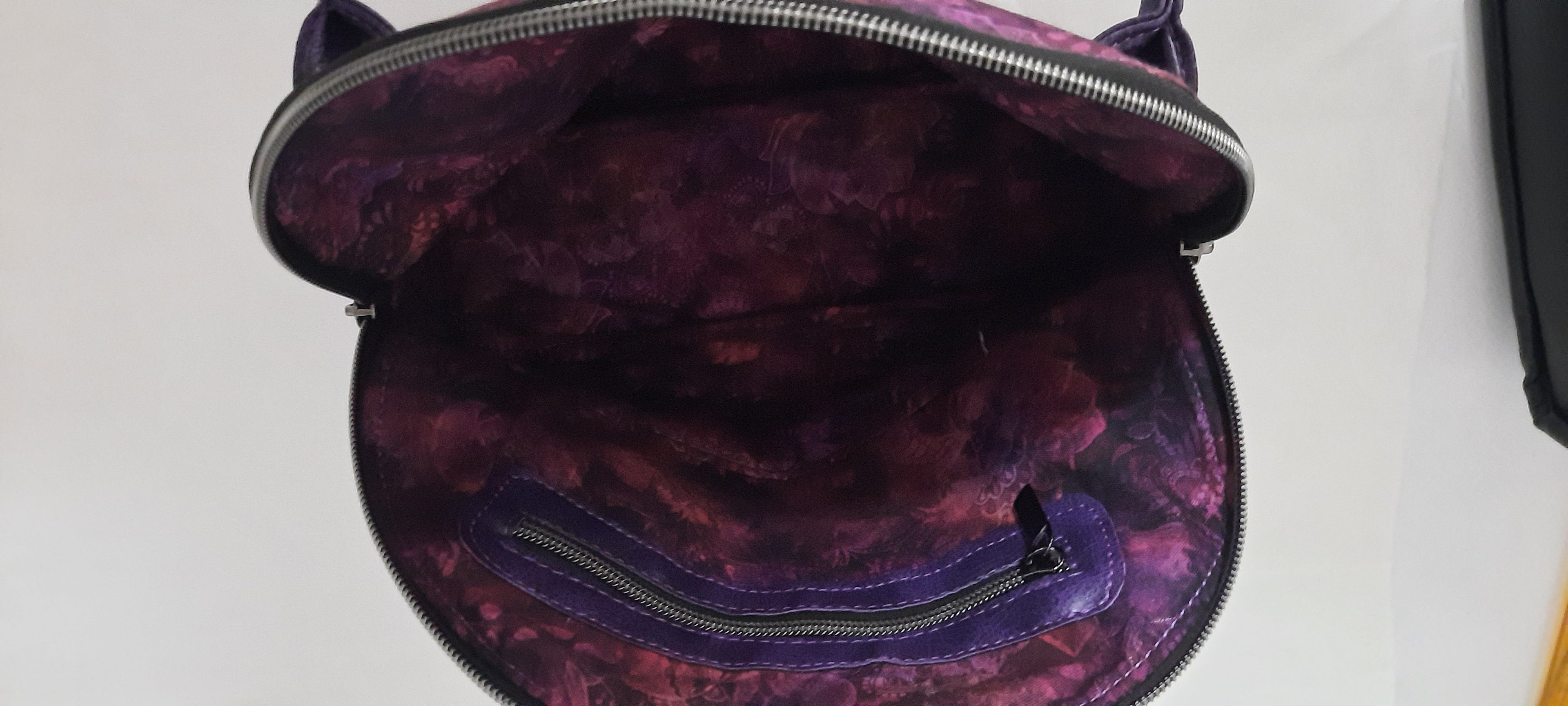 Mini Bowler Bag – Fabric & Vinyl Forearm Purse