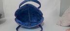 Mini Bowler Bag – Fabric & Vinyl Forearm Purse