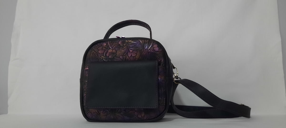 Small Vinyl Crossbody Bag & Wallet Set – Waterproof Set
