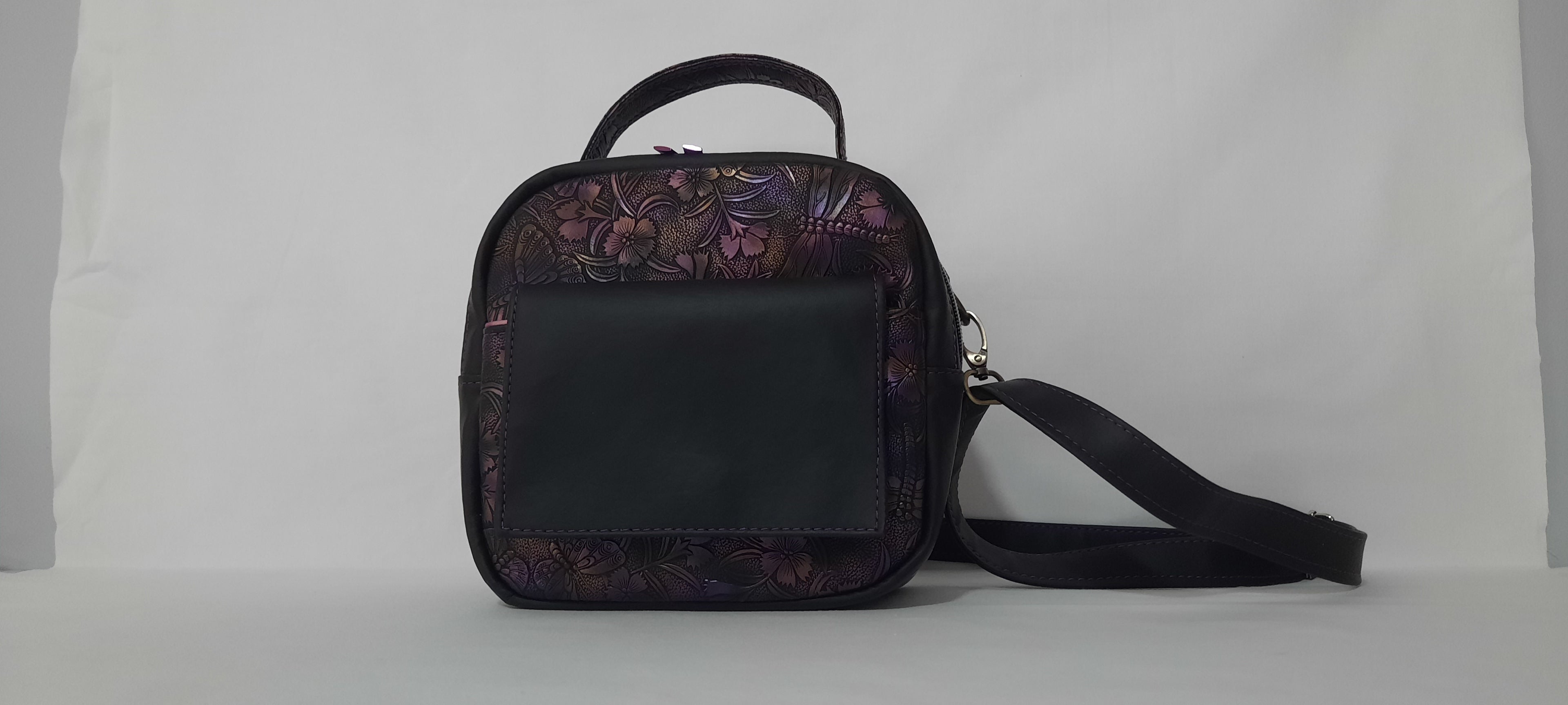 Small Vinyl Crossbody Bag & Wallet Set – Waterproof Set