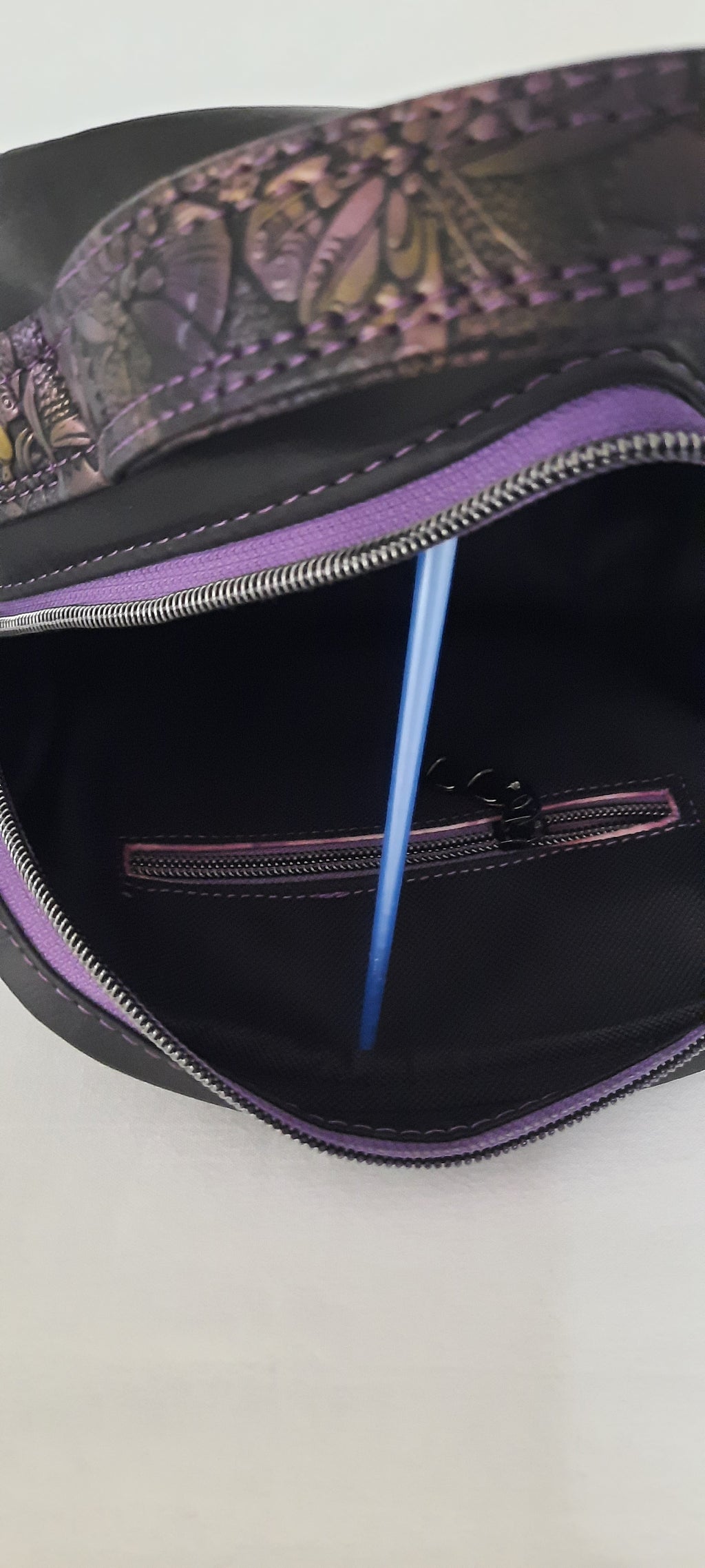 Small Vinyl Crossbody Bag & Wallet Set – Waterproof Set