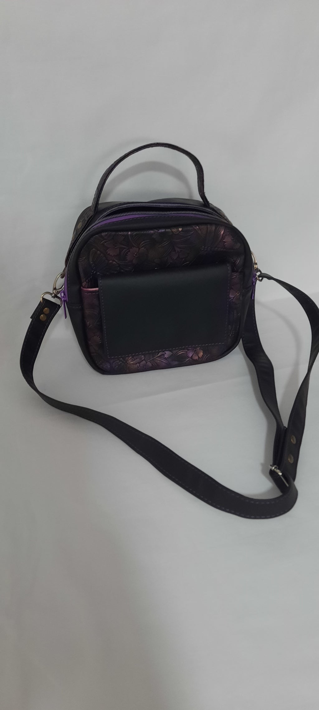 Small Vinyl Crossbody Bag & Wallet Set – Waterproof Set