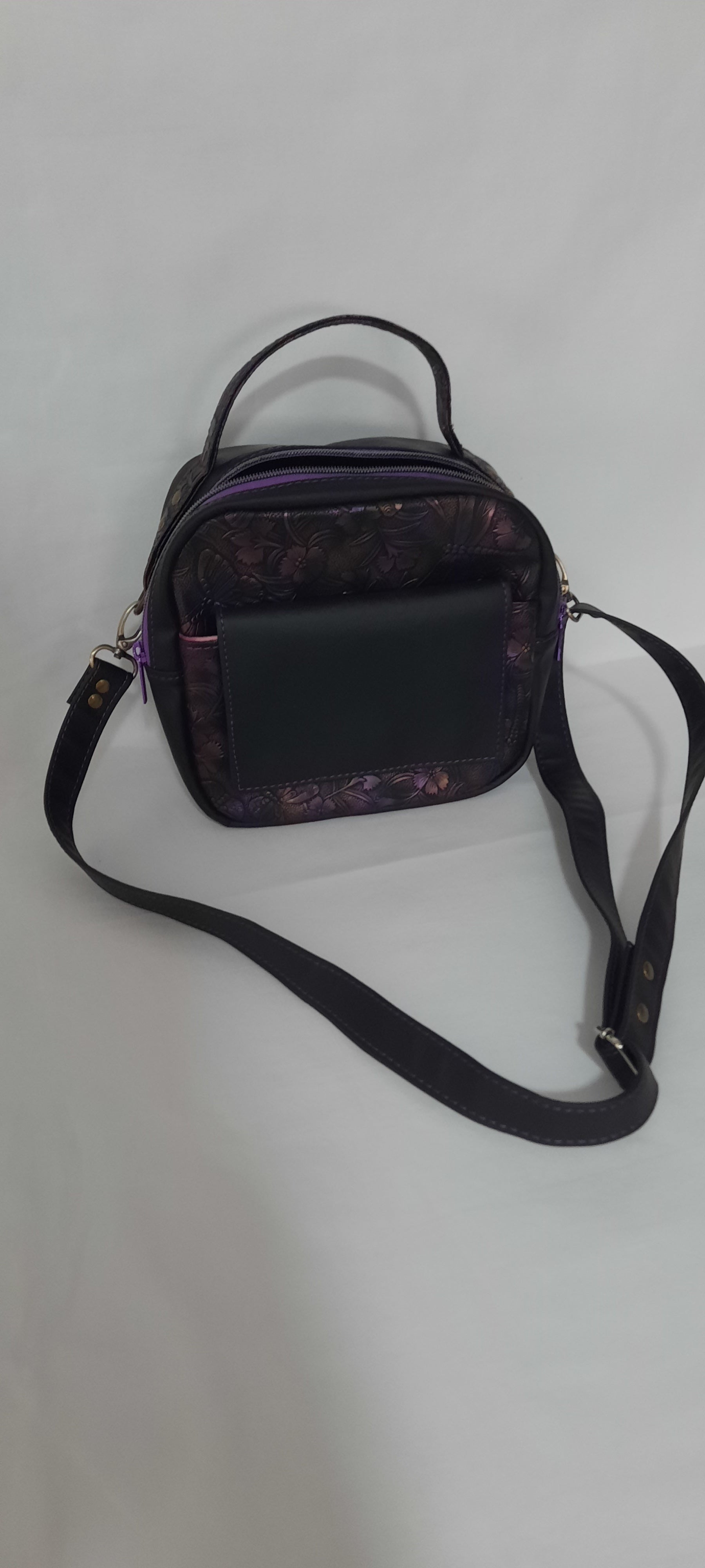 Small Vinyl Crossbody Bag & Wallet Set – Waterproof Set