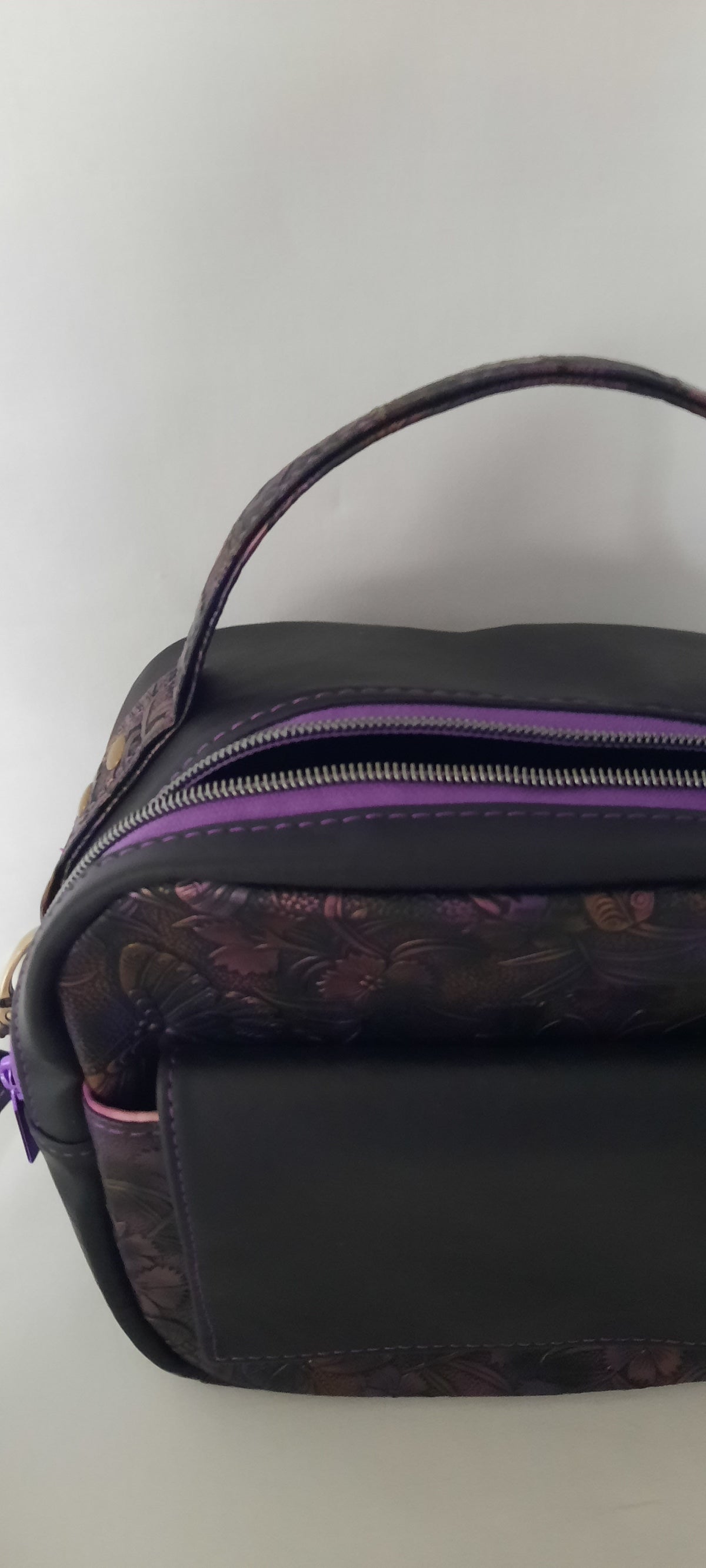 Small Vinyl Crossbody Bag & Wallet Set – Waterproof Set