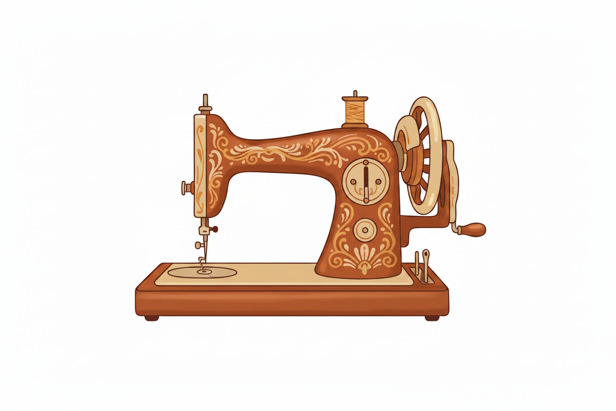 Vintage Antique Sewing Machine